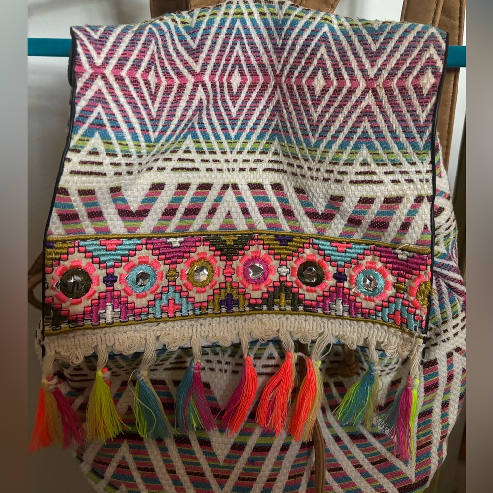 Boho backpack - Picture 2 of 7